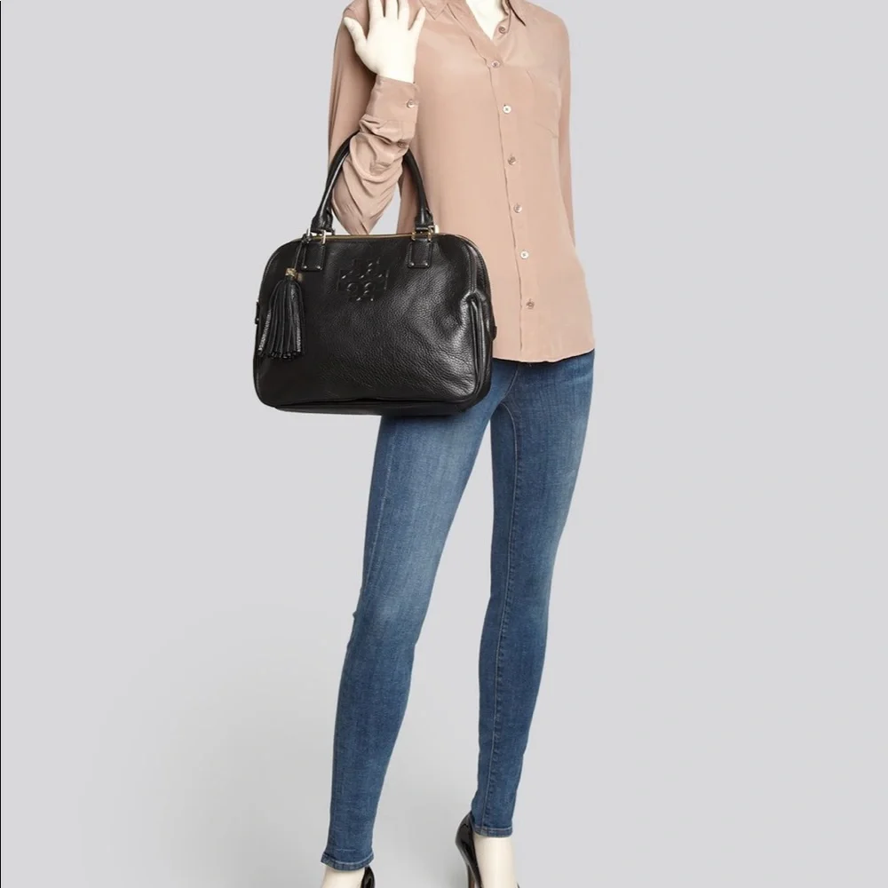 Tory Burch Pink Thea Top Handle Satchel